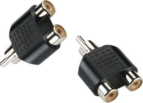 Anga Konverter RCA männlich zu RCA 2x weiblich 1Stück 271-247-10
