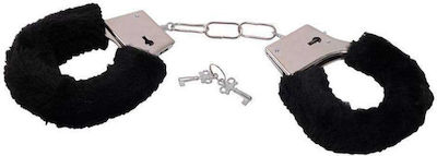 Toyz4lovers Bestseller Handcuffs With Fur Хендъфри в Черно Цвят