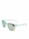 Moscow Mule Unisex Sunglasses with Transparent Plastic Frame and Gray Polarized Lens MM/3332/3