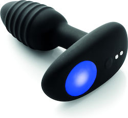 Kiiroo Lumen Vibrating Plug App Controled Πρωκτική Σφήνα Μπλε 11cm