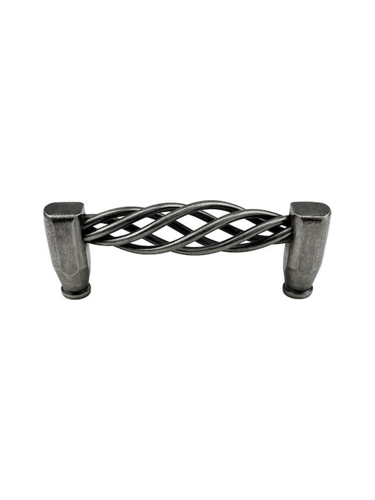 Arte 110 Λαβή Επίπλου από Ζάμακ Κασσίτερος 114mm (Απόσταση Κέντρων 96mm)