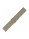 Strap Leather 22mm 0508BZD Beige Dark Beige