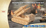 Anelixi Wooden Construction Toy Πολεμικό Patriot Kid 8++ years