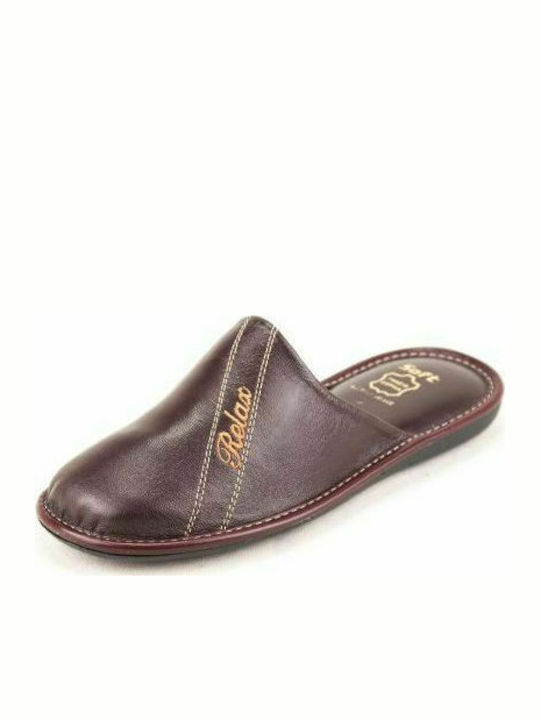 Zak Shoes-Men's leather slippers Relax-SO143MP-BORNTO