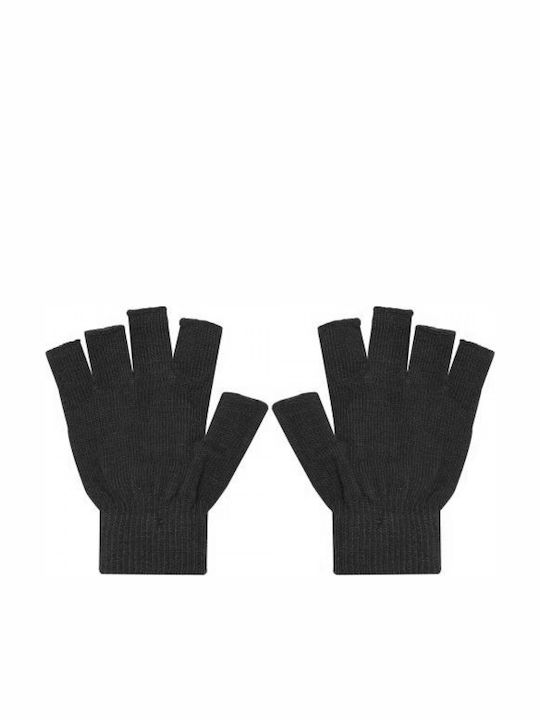 Stamion Kids Gloves Fingerless Gray