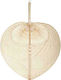 Atmosphera Hanging Decorative made of Wooden Βεντάλια Bamboo 30x39cm 1pcs