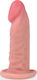 Rock Army Glass Dildo With Suction Cup Flesh 14cm