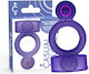 Love Casual Ring Vibrating Double Pleasure Purple