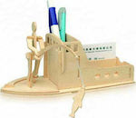 Anelixi Wooden Construction Toy Συναρμολογούμενη Κατασκευή: Ψάρεμα