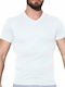 Apple Boxer 0410461 Men's Short Sleeve Undershirt White