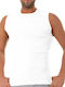Men's Sleeveless Undershirt White