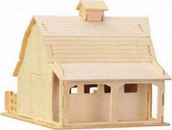 Anelixi Wooden Construction Toy Assembled Construction: Farm for 8+ years