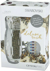 Swarovski Crystal Pixie Deluxe Rush Kaviar für Nägel in Gray Farbe 8591872