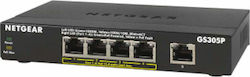 NetGear GS305P v2 Unmanaged L2 PoE+ Switch with 5 Gigabit (1Gbps) Ethernet Ports