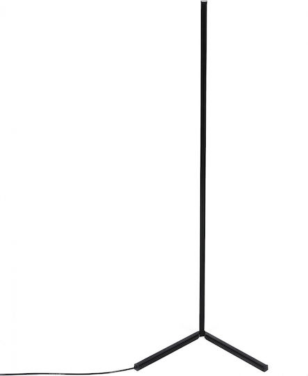 HomeMarkt LED Stehleuchte H120xB30cm. mit RGB Licht Schwarz