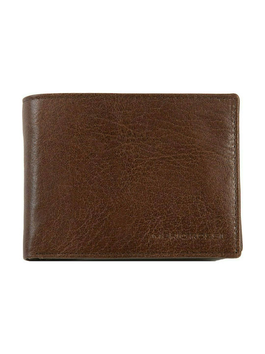 Mario Rossi EF-808 Men's Leather Wallet Brown