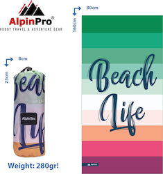 AlpinPro Dryfast Shapes Πετσέτα Θαλάσσης 160x80εκ.