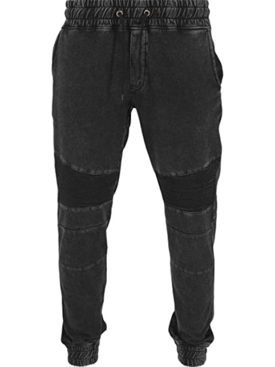 Urban Classics Men's Sweatpants with Rubber Black