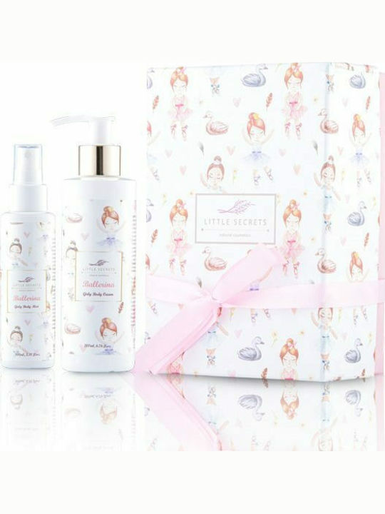 Ballerina Girly Box Skin Care Set for Moisturizing 2pcs