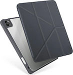 Uniq Moven Klappdeckel Synthetisches Leder / Kunststoff Charcoal Grey (iPad 2019/2020/2021 10.2'') UNIQ-NPDA10.2GAR-MOVGRY