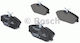 Bosch Σετ Τακάκια Εμπρός 2τμχ για Renault Clio / Laguna / Megane / Safrane / Scenic Renault