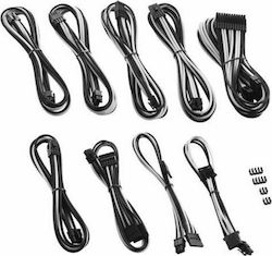 Cablemod 24-Pin ATX / 8-Pin EPS / 8-Pin PCIe / 6-Pin PCIe / 4-Pin Molex - 24-Pin ATX / 8-Pin EPS / 2x 8-Pin PCIe / 8-Pin PCIe / 6-Pin PCIe / 4-Pin Molex Cable 0.6m Black (CM-PRTS-FKIT-NKKW-R) Cablemod 24-Pin ATX / 8-Pin EPS / 8-Pin PCIe / 6-Pin PCIe / 4-Pin Molex - 24-Pin ATX / 8-Pin EPS / 2x 8-Pin PCIe / 8-Pin PCIe / 6-Pin PCIe / 4-Pin Molex Cable 0.6m Black (CM-PRTS-FKIT-NKKW-R)