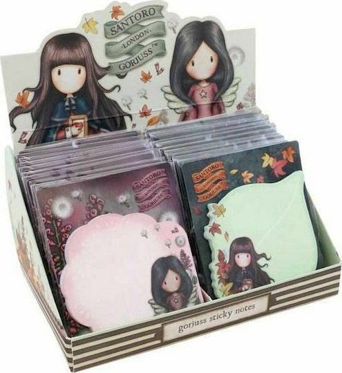 Santoro Sticky Note Pads 50 Sheets Gorjuss (Μiscellaneous colours)