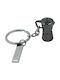 Belogia Keychain Metallic Black