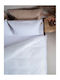 Sunshine Menta 152 Σετ Σεντόνια Μονά 160x250εκ. 209 White (3τμχ)
