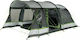 High Peak Garda 4.0 Зимна Палатка За Къмпинг Тунел Зелена С Двоен Плат За 4 Човека 550x280x200см