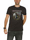 Amplified Trooper T-shirt Eiserne Jungfrau Schwarz Baumwolle ZAV210TRO