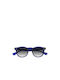 Epos Polluce Sunglasses with Blue Plastic Frame and Black Gradient Lens Polluce-BL