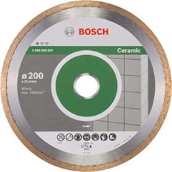 Bosch Diamond Cutting Disc for Ceramics Cutting Disc Construction Materials Hole Diameter 200mm 1pcs