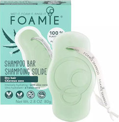 Foamie Shampoo Bar - Aloe Vera for Dry Hair 80gr