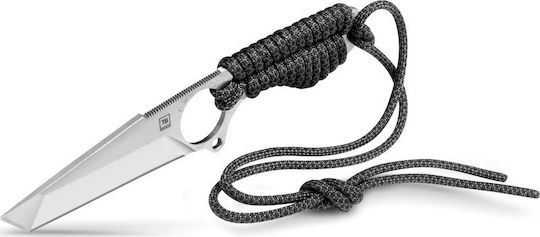 TB Outdoor S-Neck Μαχαίρι Μαύρο σε Θήκη