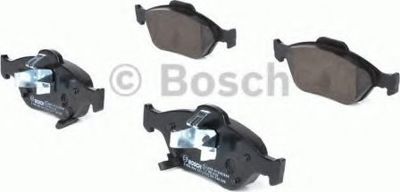 Bosch Σετ Τακάκια Εμπρός 2τμχ για Mazda 2 Toyota
