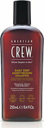 American Crew Daily Deep Moisturizing Shampoos for All Hair Types 250ml American Crew Daily Deep Moisturizing Shampoos for All Hair Types 250ml