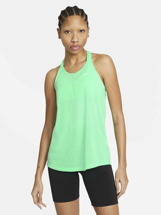 Nike Αμάνικη Γυναικεία Αθλητική Μπλούζα Πράσινη