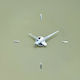 Nomon Puntos Suspensivos 4 i Wall Clock Metallic Ø50cm