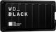 Western Digital Black P50 Game USB-C External M.2 SSD 4TB Black