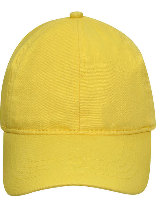 Stamion Kinderhut Jockey Stoff Gelb