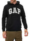 Sweatshirt mit Kapuze Schwarz
