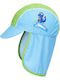 Playshoes Kids' Hat Fabric Sunscreen Light Blue