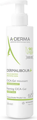 A-Derma Αφρός Καθαρισμού Dermalibour+ Cica Moussant 200ml