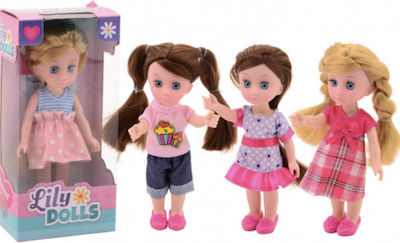 Lily Doll 15cm. (Various Designs/Assortments of Designs) 1pc