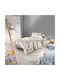 Saint Clair Demo Set Kids Duvet Cover Single with Pillowcase Cotton Beige 165x225cm