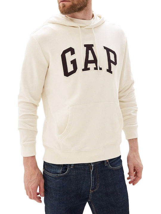 GAP Суитшърт с Качулка Бежов