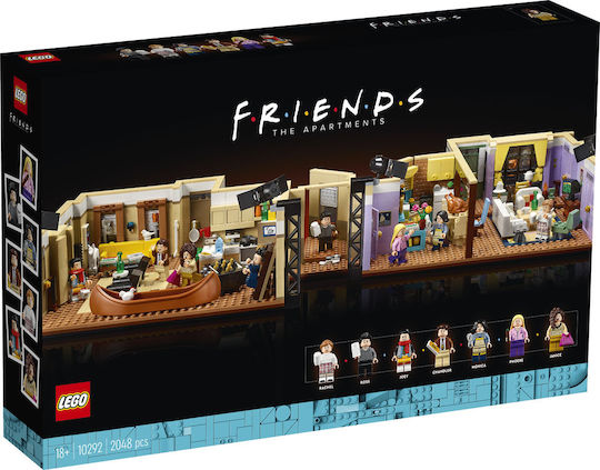 Lego Blocks Friends The Apartments for 18+ Years 2048pcs