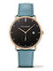 Paul Hewitt Men's Watch 42mm Chronograph Battery with Blue Leather Strap