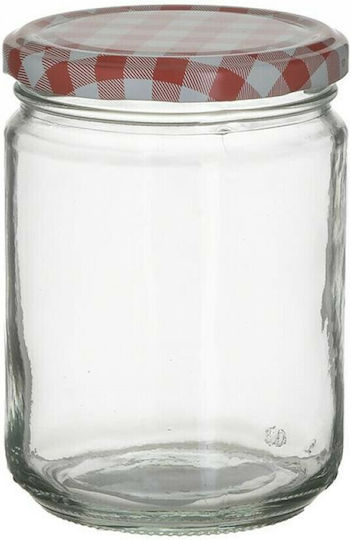Click General Use Glass Transparent Vase with Lid 500ml 1 Piece Click General Use Glass Transparent Vase with Lid 500ml 1 Piece